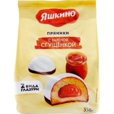 Пряники ЯШКИНО с вареной сгущенкой, 350г в магазинах Лента