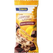 Батончик пряничный ЛЕНТА банан-шоколад, 90г в магазинах Лента