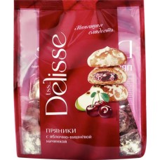 Пряники DELISSE с яблочно-вишневой начинкой, 300г в магазинах Лента