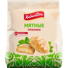 Пряники ХЛЕБНЫЙ ДОМ Мятные, 300г в магазинах Лента