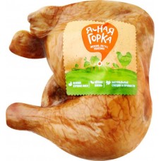 Окорочок копчено-вареный цыпленка-бройлера ЯСНАЯ ГОРКА, весовой в магазинах Лента