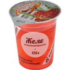 Желе РОСТАГРОЭКСПОРТ со вкусом клубники, 125г в магазинах Лента