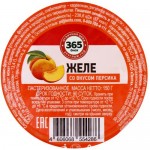 Желе 365 ДНЕЙ со вкусом персика, 150г