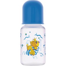 Бутылочка КУРНОСИКИ Золотая рыбка/Цветная 125мл, с силиконовой соской, Арт. 11129/11142 в магазинах Лента