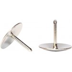 Кнопки BERLINGO 10мм, никелированные Арт. RN5010n, 50шт