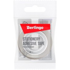 Лента клейкая BERLINGO прозрачная 19мм Арт. 286531, 33м в магазинах Лента
