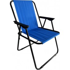 Стул для отдыха GIARDINO CLUB 52х44х75см, синий, оранжевый, Арт. 202001 в магазинах Лента