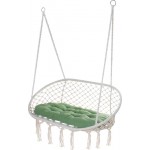 Кресло подвесное GIARDINO CLUB 2-х местное, плетеное с подушкой, Арт. 706H0P2