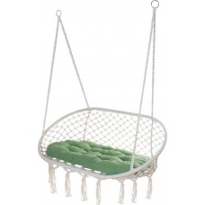 Кресло подвесное GIARDINO CLUB 2-х местное, плетеное с подушкой, Арт. 706H0P2 в магазинах Лента