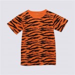 Футболка детская INWIN Kids, черно-рыжая, Арт. NK-10