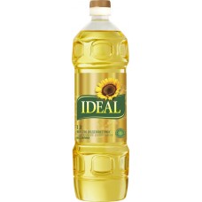 Масло подсолнечное IDEAL рафинированное дезодорированное, 1л в магазинах Лента