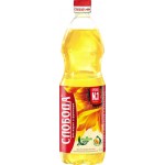 Масло подсолнечное для жарки и фритюра СЛОБОДА рафинированное дезодорированное высший сорт, 1000мл