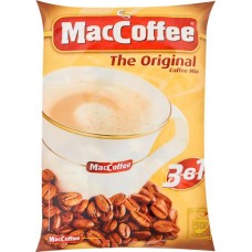 Напиток кофейный растворимый MACCOFFEE Original 3в1, 50пак в магазинах Лента