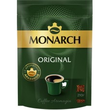 Кофе растворимый JACOBS Monarch/Monarch Original натуральный сублимированный, 210г в магазинах Лента