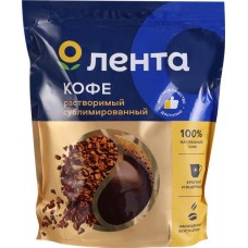 Кофе растворимый ЛЕНТА сублимированный, 450г в магазинах Лента