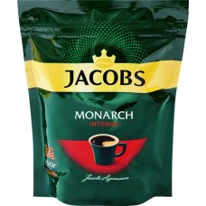 Кофе растворимый JACOBS Monarch Intense натуральный сублимированный, 150г в магазинах Лента