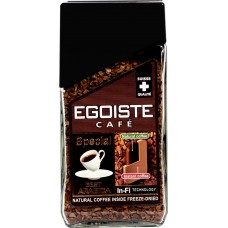 Кофе растворимый с добавлением молотого EGOISTE Special сублимированный, ст/б, 100г в магазинах Лента