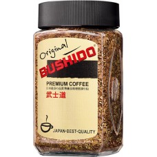 Кофе растворимый BUSHIDO Original сублимированный, ст/б, 100г в магазинах Лента