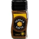 Кофе растворимый ЧЕРНАЯ КАРТА Gold, ст/б, 190г