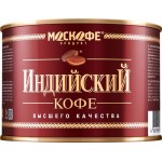 Кофе растворимый МОСКОФЕ Индийский Кофе натуральный порошкообразный ж/б, 90г