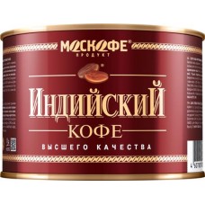 Кофе растворимый МОСКОФЕ Индийский Кофе натуральный порошкообразный ж/б, 90г в магазинах Лента