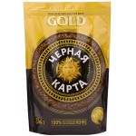 Кофе растворимый ЧЕРНАЯ КАРТА Gold, 240г