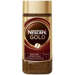 Кофе растворимый с добавлением молотого NESCAFE Gold натуральный сублимированный, ст/б, 190г