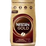 Кофе растворимый с добавлением молотого NESCAFE Gold натуральный сублимированный, 750г