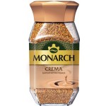 Кофе растворимый JACOBS Crema/Monarch Crema натуральный сублимированный, 95г