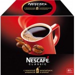 Кофе растворимый с добавлением молотого NESCAFE Classic, 30шт