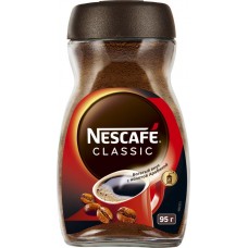Кофе растворимый с добавлением молотого NESCAFE Classic ст/б, 95г в магазинах Лента