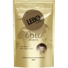 Кофе растворимый LEBO Gold сублимированный, 100г в магазинах Лента