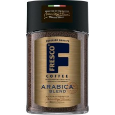 Кофе растворимый FRESCO Arabica Blend натуральный сублимированный, ст/б, 100г в магазинах Лента