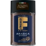 Кофе растворимый FRESCO Arabica Doppio натуральный сублимированный, ст/б, 100г