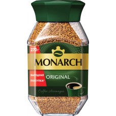 Кофе растворимый JACOBS Monarch/Monarch Original сублимированный, 270г в магазинах Лента