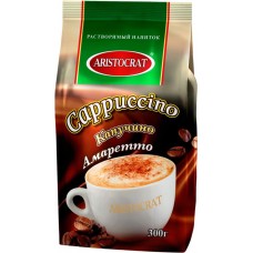 Напиток кофейный растворимый ARISTOCRAT Капучино Амаретто, 300г в магазинах Лента