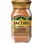 Кофе растворимый JACOBS Gold/Monarch Gold натуральный сублимированный, 190г