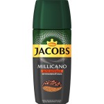 Кофе растворимый c добавлением молотого JACOBS Millicano Alto Intenso натуральный сублимированный, 90г