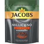 Кофе растворимый c добавлением молотого JACOBS Millicano Alto Intenso натуральный сублимированный, 110г
