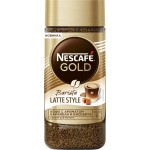 Кофе растворимый с добавлением молотого NESCAFE Gold Barista Latte Style натурального жареный сублимированный, 85г