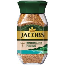 Кофе растворимый JACOBS Brazilian Selection/Monarch Brazilian Selection натуральный сублимированный, 95г в магазинах Лента