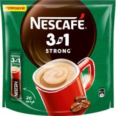 Напиток кофейный NESCAFE Крепкий 3в1 натуральный, 290г в магазинах Лента