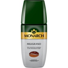 Кофе растворимый с добавлением молотого MONARCH Miligrano натуральный сублимированный, 160г в магазинах Лента