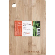 Доска разделочная HOMECLUB Natura 28,5х19см, бамбук Арт. HD002 в магазинах Лента
