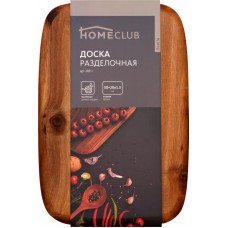 Доска разделочная HOMECLUB Acacia 30x20x1,5см дерево акации в магазинах Лента