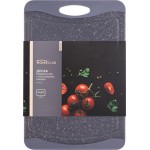 Доска разделочная HOMECLUB Black Wood 36x24,3см, с резиновыми краями Арт. RLC-7