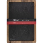 Доска разделочная TALLER Expertise black 33x23x1,5см, акация, сланец, Арт. TR-99367