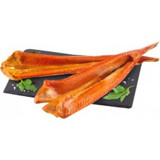 Лосось Атлантический семга холодного копчения ОКЕАН теша, весовой в магазинах Лента