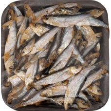 Тюлька Азовская вяленая, весовая в магазинах Лента