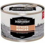 Печень минтая ДОБРОФЛОТ По-приморски, 240г